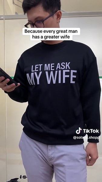 Every plan starts with: ‘Let me ask my wife.’