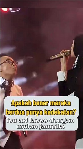 isu ari lasso dengan mulan jamella #arilasso #mulanjamella