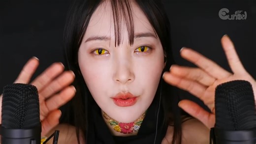 eunzel 助眠 角色扮演 ASMR催眠让人入睡的那些听不懂的声音，听不懂蛇语反而更好