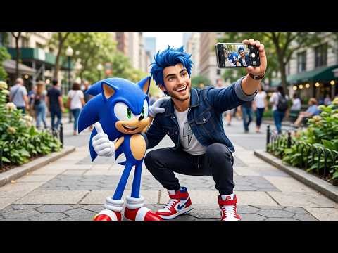 SONIC THE HEDGEHOG as IN REAL LIFE All Characters | Tails, Knuckles, Amy Rose