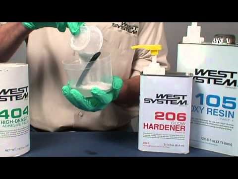 Adding Fillers to WEST SYSTEM Epoxy
