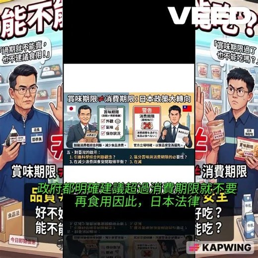 賞味≠消費！日本食品法制教你別浪費食物！｜監製鄧學良、主持人陳智暄｜老鄧「談法論理」(Professor Deng's Brilliant Legal Insights)(第331集)#鄧學良#陳智暄