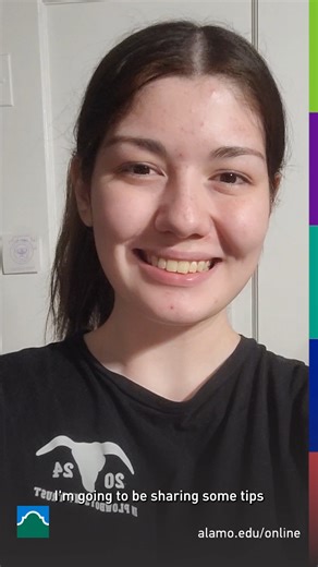 Welcome to spring at the Alamo Colleges! Good luck this semester. Makala, a fully online student at St. Philip's College, is here to share some tips for you on how to be successful as an online student. • Periodically, check your ACES email • Stay organized with your assignments • Manage your time • Create a study space #AlamoONLINE #onlinelearning #Spring2026 #goSPC | The Alamo Colleges District