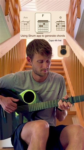 Moonlight Shadow Fingerstyle cover | Chords from strum app