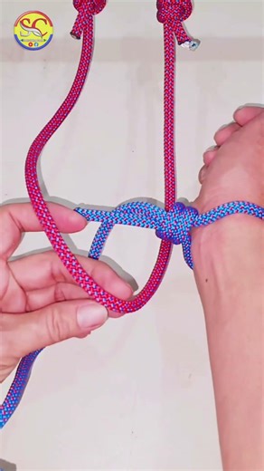 Step by step rope knot tutorial 💡 Easy DIY guide for home use