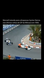 515K views · 181 reactions | O Grande Prêmio de Mônaco de 1992 entrou...