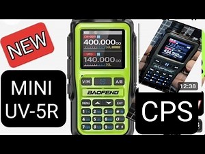 Baofeng MINI UV-5R , CPS Software