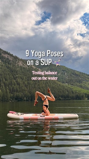 Yoga, but make it floating🧘‍♀️
