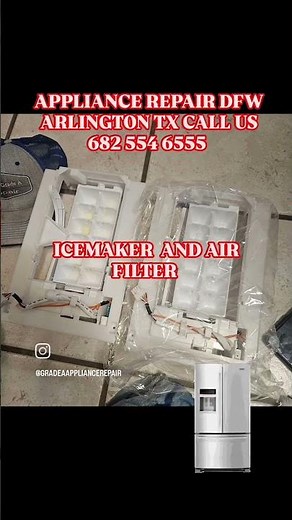 Kenmore refrigerator icemaker replacement and filter #appliancerepair #dfw #appliancebootcamp #diy