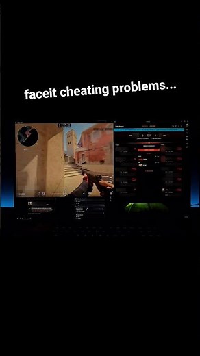 This is how cheaters try to survive on Faceit #cs #faceit #faceitlvl10 #cs2 #faceitcheat #faceitcsgo