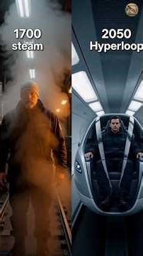 Shocking Train Evolution: 1700 vs 2050 | From Steam to Hyperloop #TrainEvolution#FutureTransport