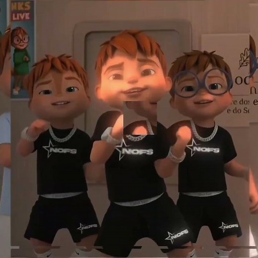 Alvin and the Chipmunks edit. clips on Tiktok, Ai Alvin and the Chipmunks dancing. don't know funk.