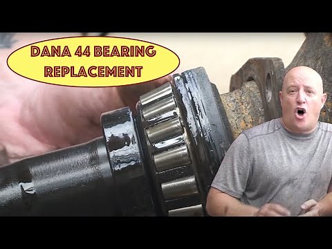 Dana 44 Rear Axle Bearing Replacement