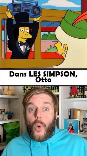 THE SIMPSONS: Why Otto, the bus driver? 🤔 #simpsons #thesimpsons #funfact #lessimpson