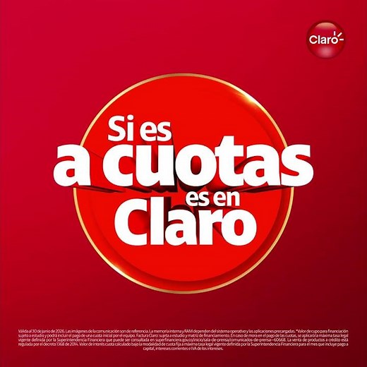 Take advantage and treat yourself to that new treat at tienda.claro.com.co