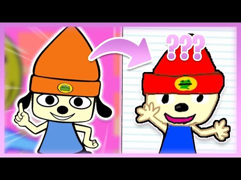 WE DREW THE WORST PARAPPA DRAWINGS.. (EW.)