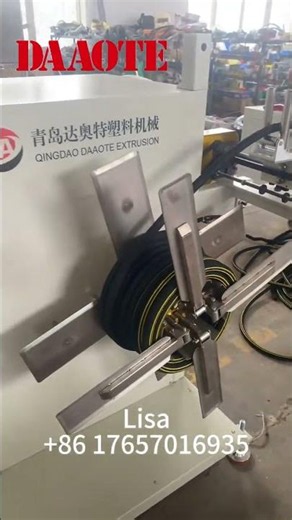 Porous rubber pipes extruder machine