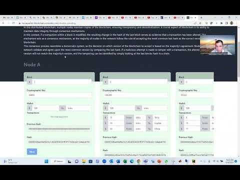 Bonaparte's Blockchain Interactive Demo... How Blockchain works in a simple simulation