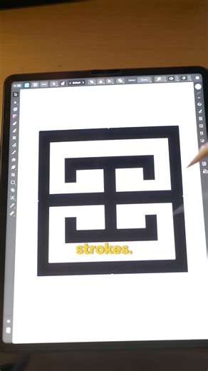 How to create a perfect circle pattern in #affinitydesigner 2 iPad #affinitydesigneripad
