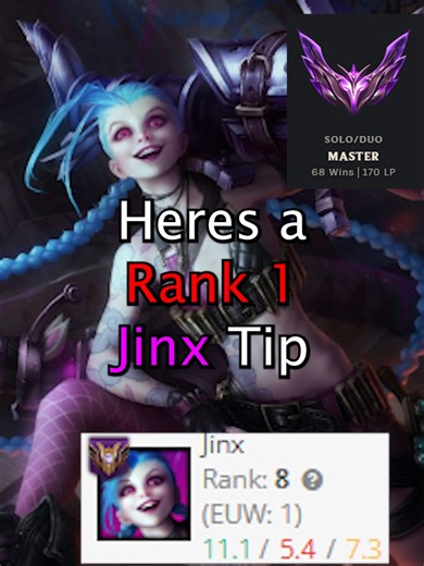 Mastering Jinx: Level 1 Rocket Strategy for ADC Success