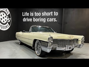 (Sold) 1965 Cadillac Coupe DeVille Convertible $37,995