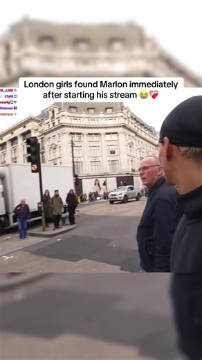 London girls found Marlon immediately after starting his stream 😭❤️‍🩹 #marlon #fyp