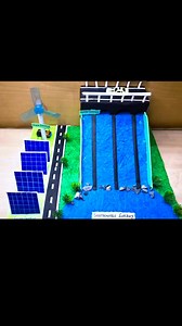 Clean Energy Working Model: Sustainable Solar, Wind, and Hydro Energy Solutions #SustainableDevelopment #renewable #solarenergy #solarpower #hydroenergy #Windmill #schoolprojectforexhibition #learningisfun #reelfacebook #hydropower #education #studentlife | Kansal Creation