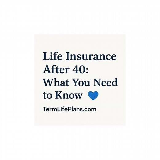 The Truth About Buying Life Insurance After 40
