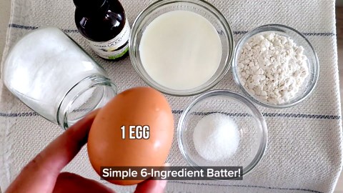 Easiest Dutch baby you'll ever make in 10 minutes (single serving & air fryer!)