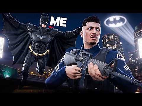 I Hunted Corrupt Cops as Batman in GTA 5 RP