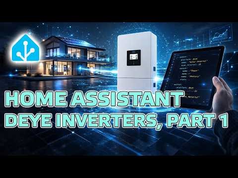 Home Assistant - integration and working with Deye inverters, part 1