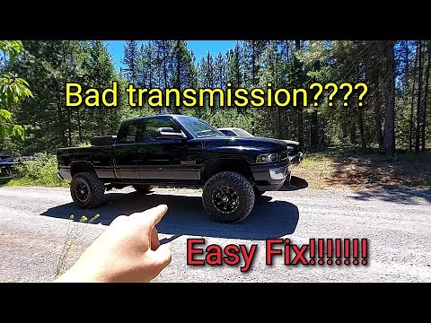 2001 Dodge RAM 2500 shifting problems