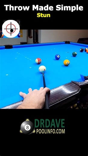 Dr. Dave shows how to deal with throw when shooting slow stun shots. For more info, see: https://youtu.be/GHrSAmOxRHA Supporting Resources: - Throw Tutorial: https://drdavepoolinfo.com/tutorial/throw/ - Throw Resource Page: https://drdavepoolinfo.com/faq/throw/ - Maximum Throw: https://drdavepoolinfo.com/faq/throw/maximum/ - Gearing Outside Spin: https://drdavepoolinfo.com/faq/sidespin/outside-gearing/ - Small-Gap or Frozen Combinations: https://drdavepoolinfo.com/faq/combination/small-gap/ - Sp