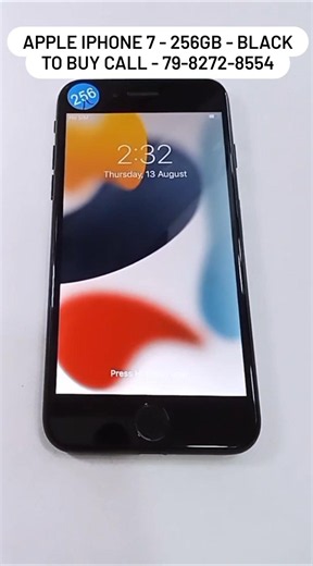 Apple Iphone 7 256GB Black | 9,999 | Zoneofdeals.com |📞7982728554 | #iphone7 #iphone7plus #iphone12