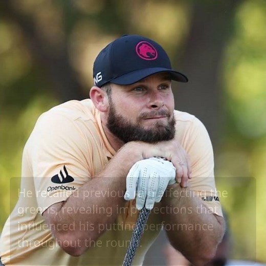 Tyrrell Hatton's Masters Frustration: One-foot Putt Mishap