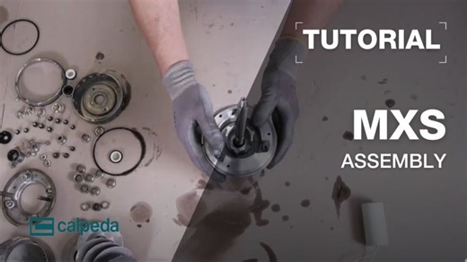 How to assemble MXS submersible pumps in 38 steps | Calpeda