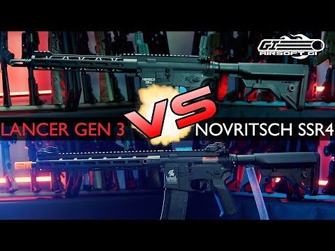 YOU WON'T BELIEVE THIS! Novritsch SSR4 Breakdown VS Lancer Tactical Gen 3 Airsoft Guns | Airsoft GI