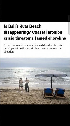 Why Beaches Around the World Are Disappearing?