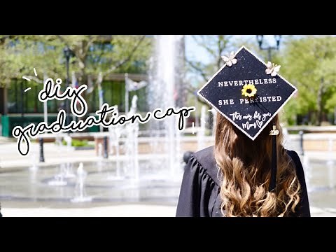DIY GRADUATION CAP | Cricut Tutorial