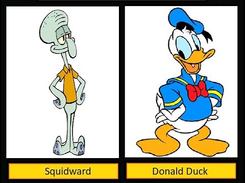 Squidward vs Donald Duck