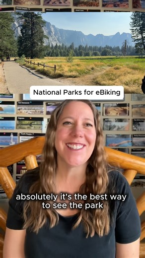 We’re In The Rockies 🏔️ Western USA, National Parks, Road Trips | Follow for more national park tips, itineraries, and honest takes on what’s actually worth doing. 🚴‍♀️🏔️ E‑biking in the national parks is... | Instagram