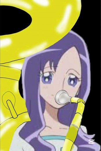 HeartCatch Precure! (2025) Momoka Kurumi playing Suosaphone scene