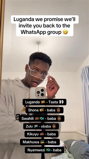 Learn Shona on Instagram: "Luganda’s word for “father,” taata, sounds different from the familiar baba found in many Bantu languages because Luganda evolved in a unique linguistic environment. Influenced by neighbouring Nilotic languages and shaped by the Buganda Kingdom’s distinct culture and sound system, Luganda developed vocabulary and pronunciation patterns that set it apart from other Bantu languages—even while remaining part of the same family.#zimbabwe #learnshona #zim #luganda #uganda"