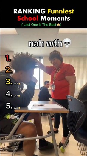 Ranking Funniest School Moments.#usa