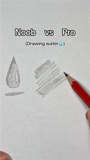 DRAWING WATER TUTORIAL EASY #art #drawingtutorial #drawing #draw #shorts