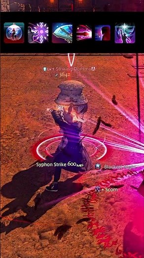 FFXIV Dark Knight Balance Opener Visual Guide #shorts #ffxivmmorpg #ffxivgameplay #gaming #ffxiv