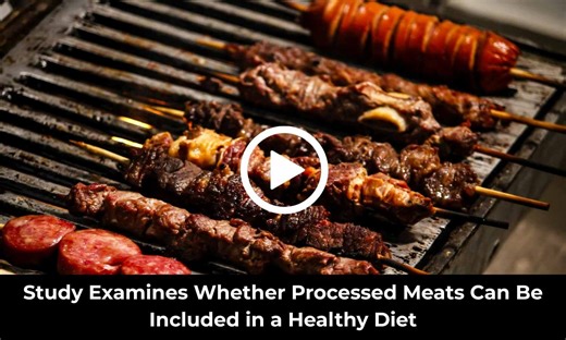 Study Examines Whether Processed Meats Can Be Included in a Healthy Diet
