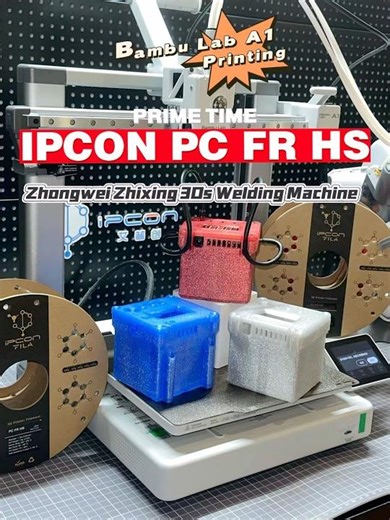 Printing a SPARKLING Welding Machine Shell — Safe & Stunning with Bambu Lab A1 and IPCON PC FR HS!