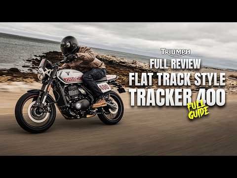 2026 Triumph Tracker 400 Review | Triumph’s New Flat Track Bike