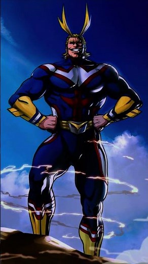 All might poses for the heroes #allmight #myheroacademia #animephysique